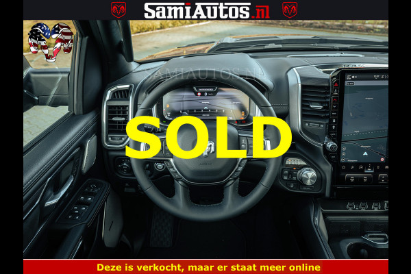Dodge Ram 1500 Night Premium | Full Option | De Meest Luxe Pick-Up in zijn Klasse | Comfortabele Dubbele Cabine met Royale 5 Zitplaatsen | BPM vrij | Nu Leverbaar uit Voorraad | Voorraad Nr 2200 - 0886