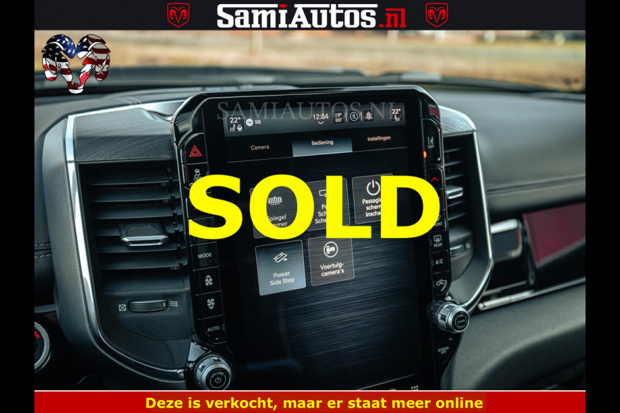 Dodge Ram 1500 Night Premium | Full Option | De Meest Luxe Pick-Up in zijn Klasse | Comfortabele Dubbele Cabine met Royale 5 Zitplaatsen | BPM vrij | Nu Leverbaar uit Voorraad | Voorraad Nr 2200 - 0886
