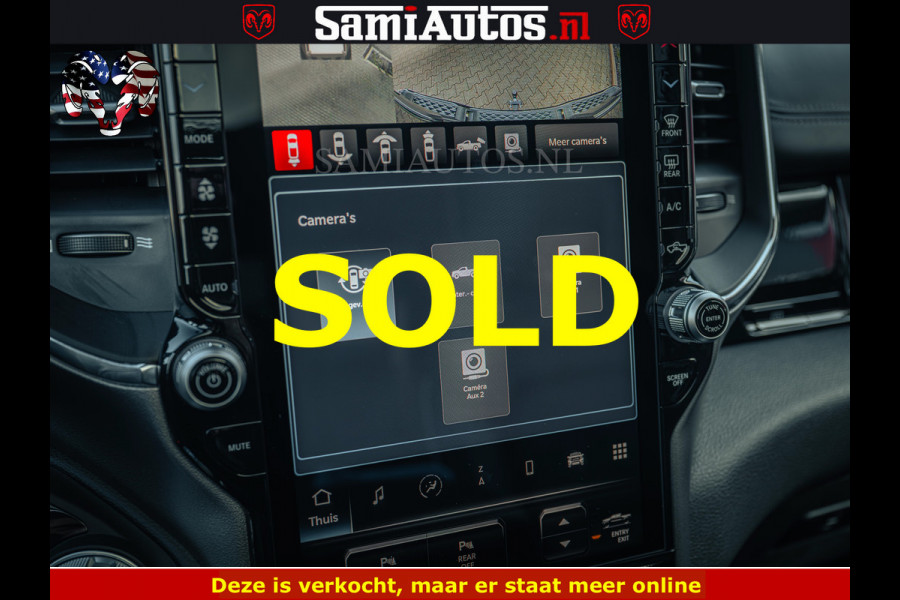 Dodge Ram 1500 Night Premium | Full Option | De Meest Luxe Pick-Up in zijn Klasse | Comfortabele Dubbele Cabine met Royale 5 Zitplaatsen | BPM vrij | Nu Leverbaar uit Voorraad | Voorraad Nr 2200 - 0886