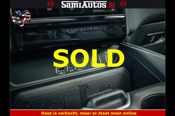 Dodge Ram 1500 Night Premium | Full Option | De Meest Luxe Pick-Up in zijn Klasse | Comfortabele Dubbele Cabine met Royale 5 Zitplaatsen | BPM vrij | Nu Leverbaar uit Voorraad | Voorraad Nr 2200 - 0886