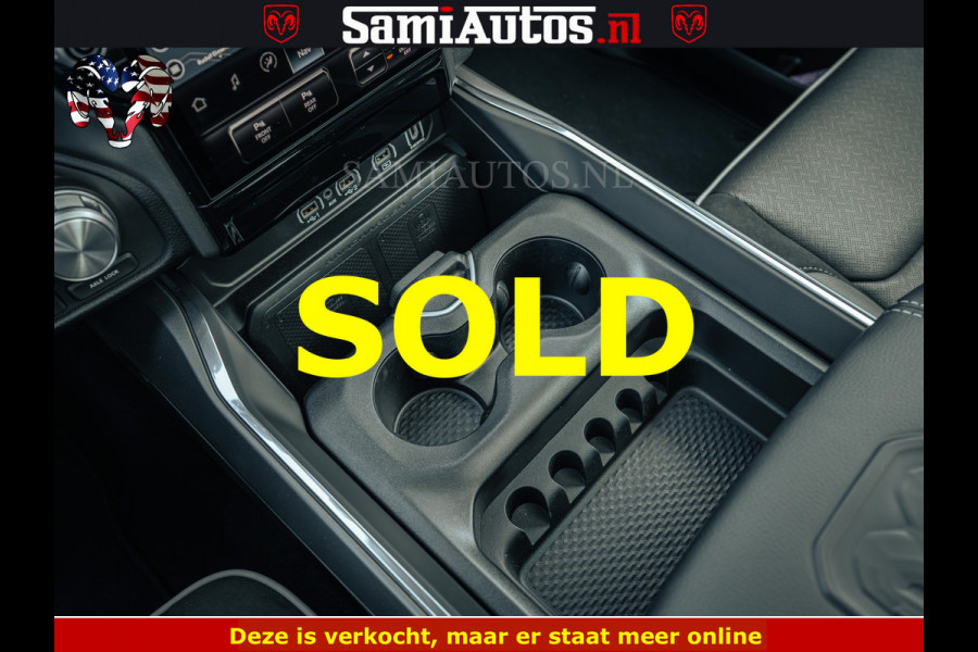 Dodge Ram 1500 Night Premium | Full Option | De Meest Luxe Pick-Up in zijn Klasse | Comfortabele Dubbele Cabine met Royale 5 Zitplaatsen | BPM vrij | Nu Leverbaar uit Voorraad | Voorraad Nr 2200 - 0886