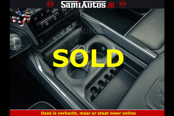 Dodge Ram 1500 Night Premium | Full Option | De Meest Luxe Pick-Up in zijn Klasse | Comfortabele Dubbele Cabine met Royale 5 Zitplaatsen | BPM vrij | Nu Leverbaar uit Voorraad | Voorraad Nr 2200 - 0886