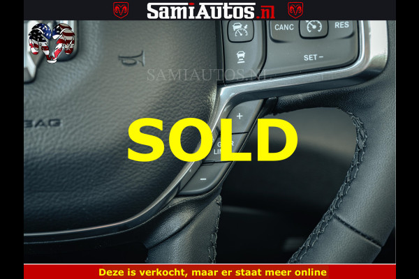 Dodge Ram 1500 Night Premium | Full Option | De Meest Luxe Pick-Up in zijn Klasse | Comfortabele Dubbele Cabine met Royale 5 Zitplaatsen | BPM vrij | Nu Leverbaar uit Voorraad | Voorraad Nr 2200 - 0886