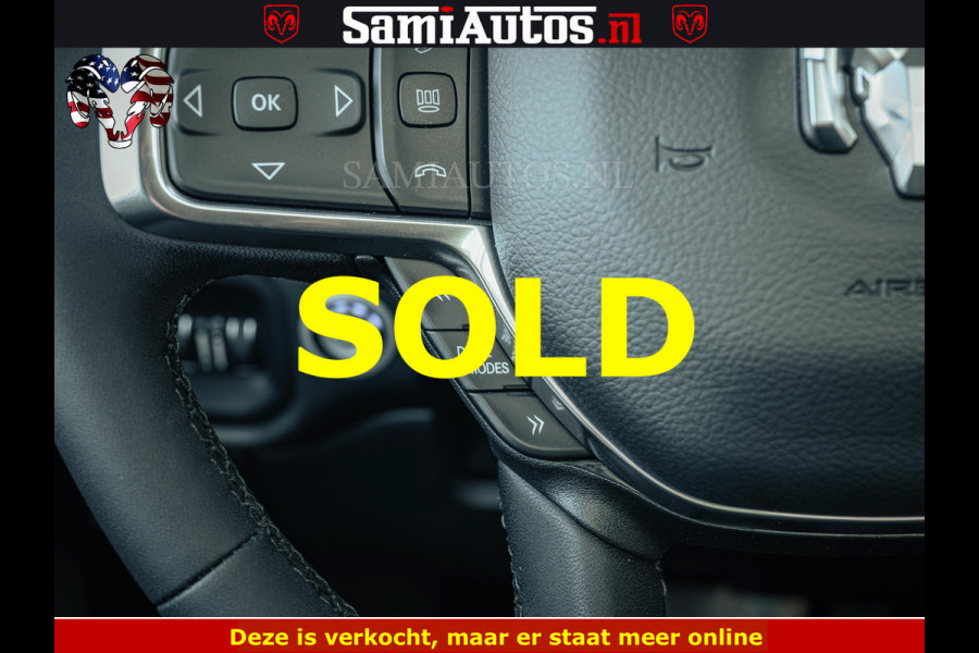 Dodge Ram 1500 Night Premium | Full Option | De Meest Luxe Pick-Up in zijn Klasse | Comfortabele Dubbele Cabine met Royale 5 Zitplaatsen | BPM vrij | Nu Leverbaar uit Voorraad | Voorraad Nr 2200 - 0886
