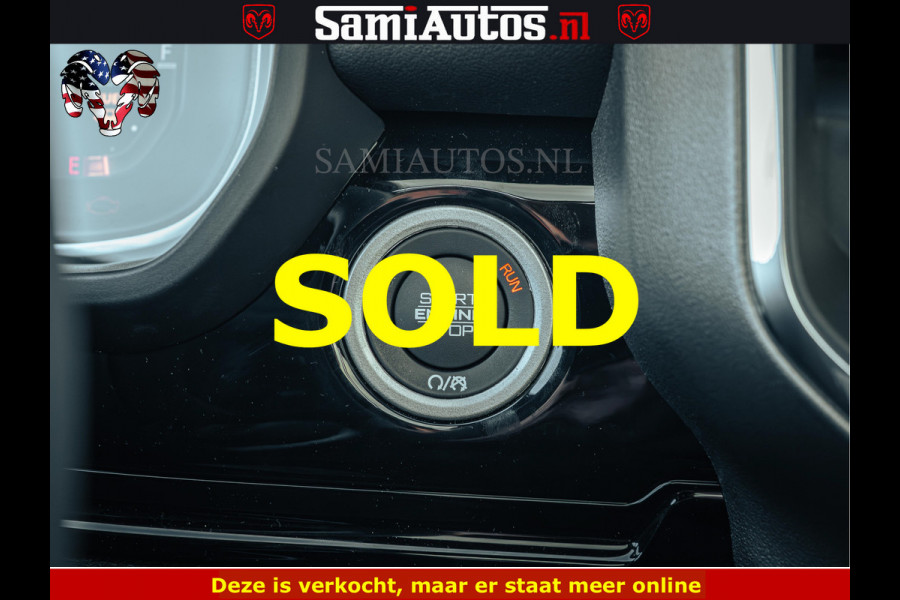 Dodge Ram 1500 Night Premium | Full Option | De Meest Luxe Pick-Up in zijn Klasse | Comfortabele Dubbele Cabine met Royale 5 Zitplaatsen | BPM vrij | Nu Leverbaar uit Voorraad | Voorraad Nr 2200 - 0886