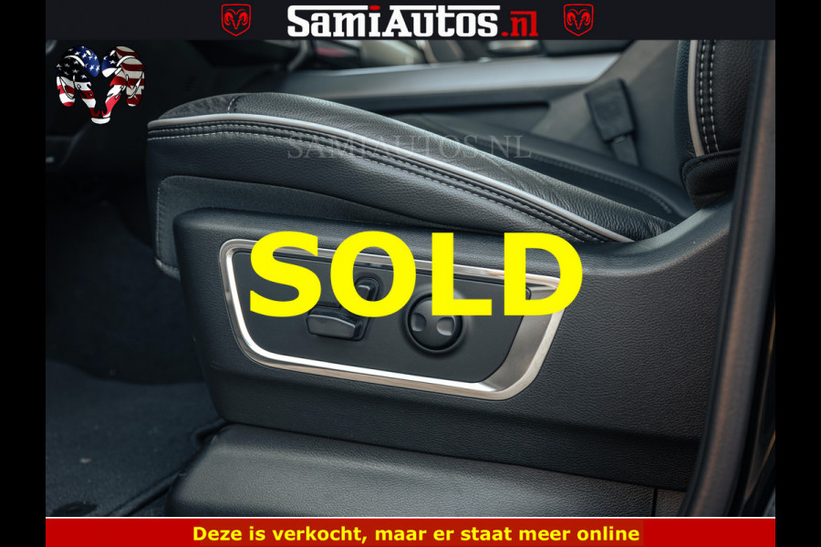 Dodge Ram 1500 Night Premium | Full Option | De Meest Luxe Pick-Up in zijn Klasse | Comfortabele Dubbele Cabine met Royale 5 Zitplaatsen | BPM vrij | Nu Leverbaar uit Voorraad | Voorraad Nr 2200 - 0886