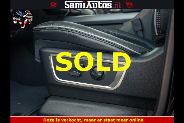 Dodge Ram 1500 Night Premium | Full Option | De Meest Luxe Pick-Up in zijn Klasse | Comfortabele Dubbele Cabine met Royale 5 Zitplaatsen | BPM vrij | Nu Leverbaar uit Voorraad | Voorraad Nr 2200 - 0886