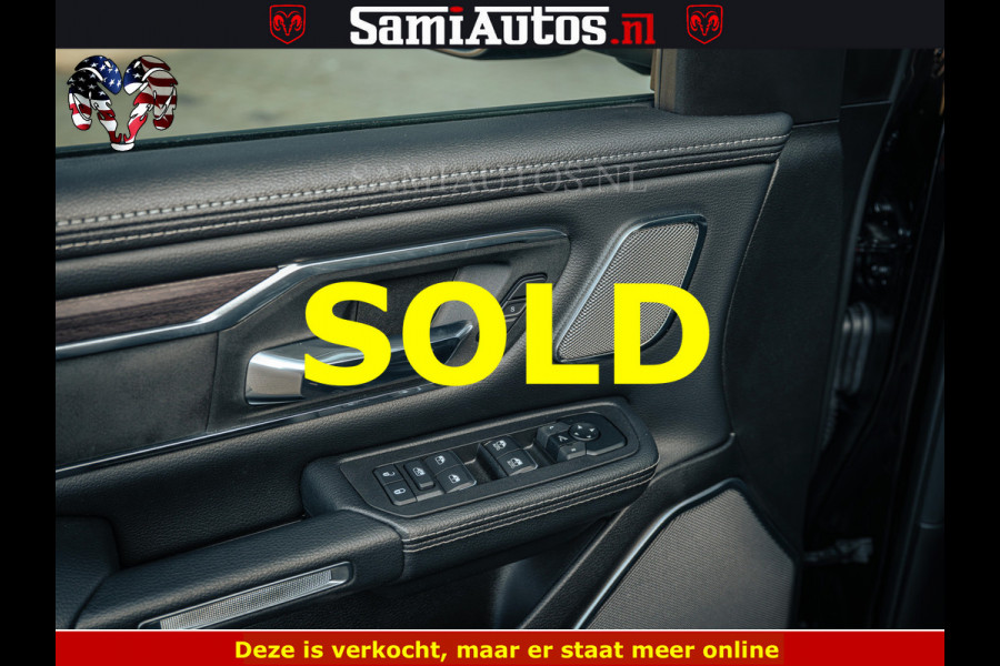 Dodge Ram 1500 Night Premium | Full Option | De Meest Luxe Pick-Up in zijn Klasse | Comfortabele Dubbele Cabine met Royale 5 Zitplaatsen | BPM vrij | Nu Leverbaar uit Voorraad | Voorraad Nr 2200 - 0886