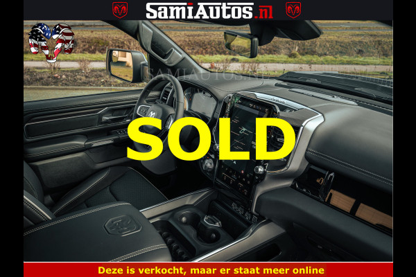 Dodge Ram 1500 Night Premium | Full Option | De Meest Luxe Pick-Up in zijn Klasse | Comfortabele Dubbele Cabine met Royale 5 Zitplaatsen | BPM vrij | Nu Leverbaar uit Voorraad | Voorraad Nr 2200 - 0886