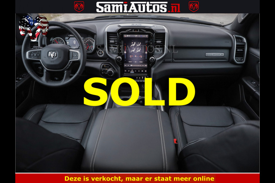 Dodge Ram SPORT | 5.7 V8 4x4 HEMI | PANORAMA DAK | GROOTSCHEM 12 INCH | LPG | Patriot Blue CREW CAB | DUBBELE CABINE | 5 PERSOONS | DC | VOORRAAD NR 2560 - 3327