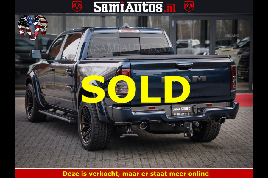 Dodge Ram SPORT | 5.7 V8 4x4 HEMI | PANORAMA DAK | GROOTSCHEM 12 INCH | LPG | Patriot Blue CREW CAB | DUBBELE CABINE | 5 PERSOONS | DC | VOORRAAD NR 2560 - 3327