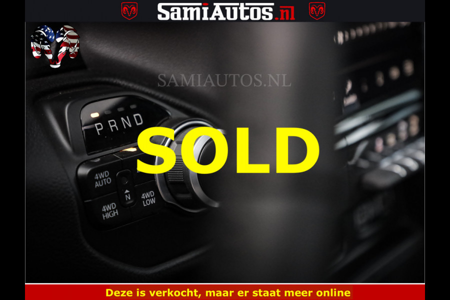 Dodge Ram SPORT | 5.7 V8 4x4 HEMI | PANORAMA DAK | GROOTSCHEM 12 INCH | LPG | Patriot Blue CREW CAB | DUBBELE CABINE | 5 PERSOONS | DC | VOORRAAD NR 2560 - 3327