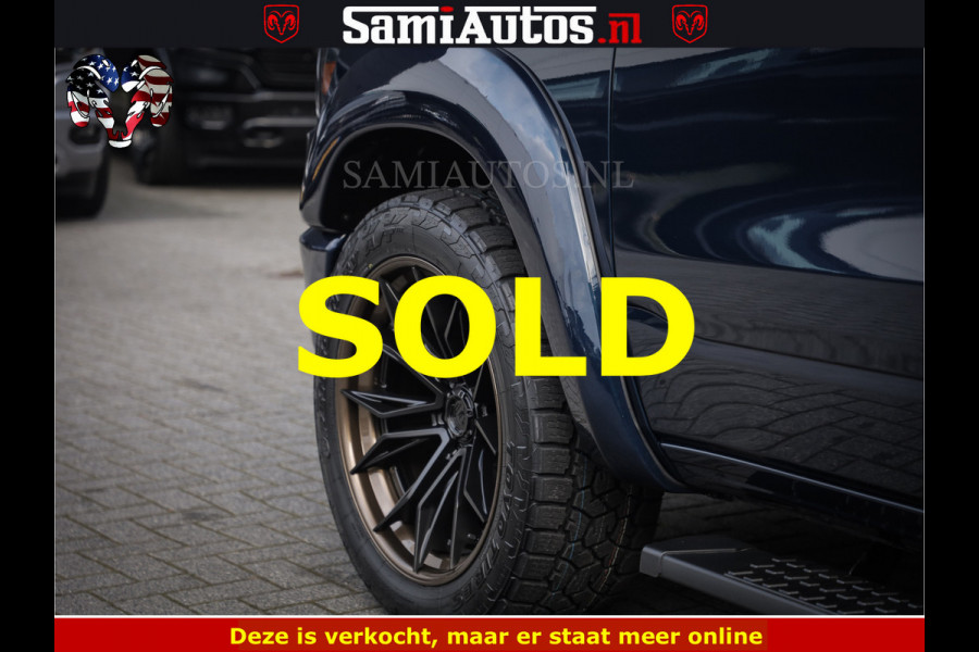 Dodge Ram SPORT | 5.7 V8 4x4 HEMI | PANORAMA DAK | GROOTSCHEM 12 INCH | LPG | Patriot Blue CREW CAB | DUBBELE CABINE | 5 PERSOONS | DC | VOORRAAD NR 2560 - 3327
