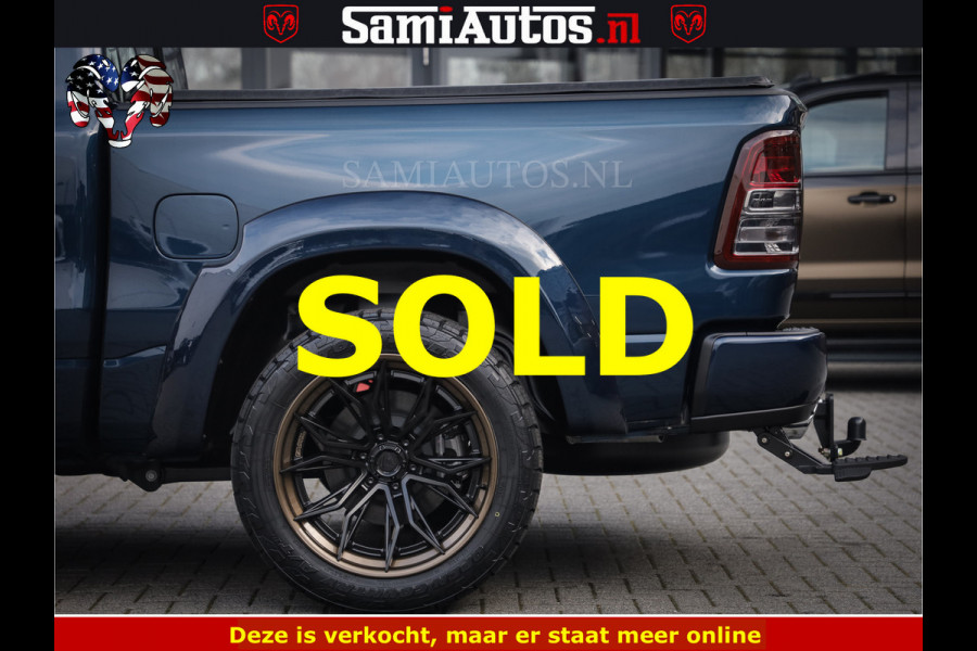 Dodge Ram SPORT | 5.7 V8 4x4 HEMI | PANORAMA DAK | GROOTSCHEM 12 INCH | LPG | Patriot Blue CREW CAB | DUBBELE CABINE | 5 PERSOONS | DC | VOORRAAD NR 2560 - 3327