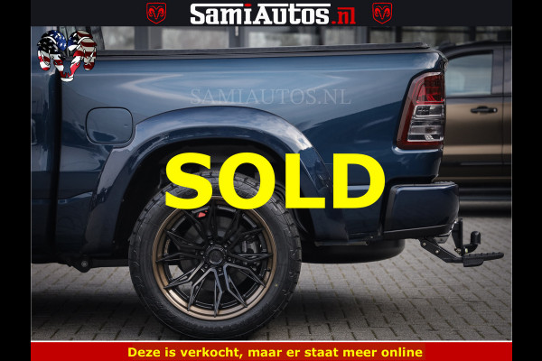 Dodge Ram SPORT | 5.7 V8 4x4 HEMI | PANORAMA DAK | GROOTSCHEM 12 INCH | LPG | Patriot Blue CREW CAB | DUBBELE CABINE | 5 PERSOONS | DC | VOORRAAD NR 2560 - 3327