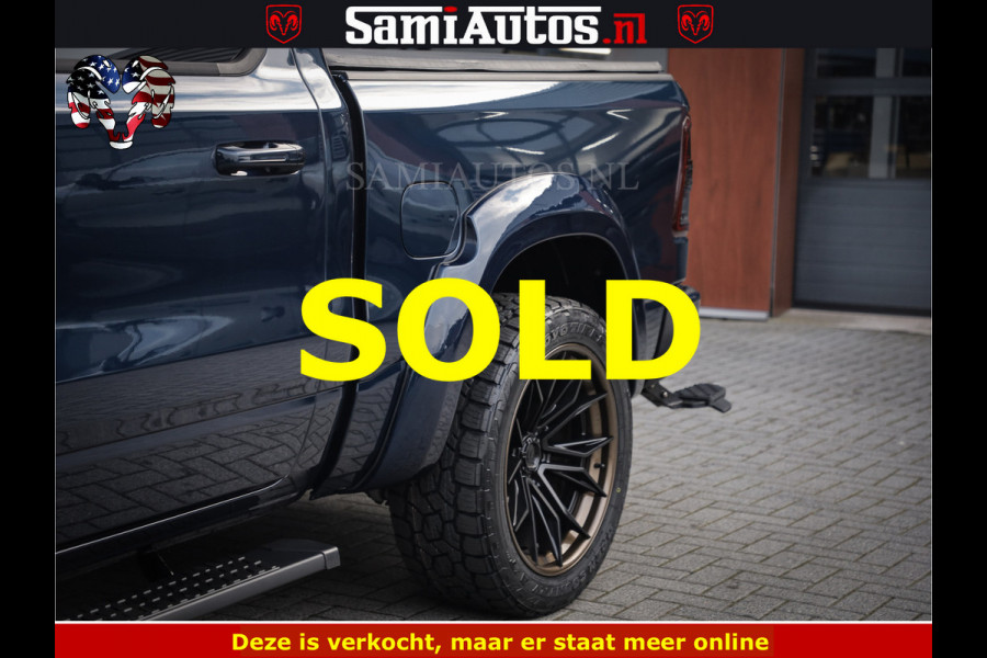 Dodge Ram SPORT | 5.7 V8 4x4 HEMI | PANORAMA DAK | GROOTSCHEM 12 INCH | LPG | Patriot Blue CREW CAB | DUBBELE CABINE | 5 PERSOONS | DC | VOORRAAD NR 2560 - 3327