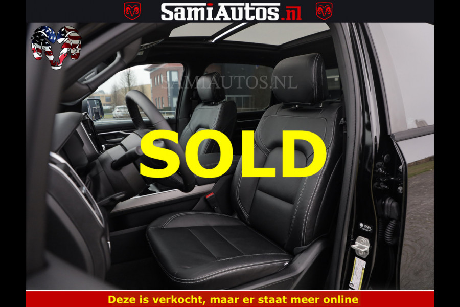 Dodge Ram SPORT | 5.7 V8 4x4 HEMI | PANORAMA DAK | GROOTSCHEM 12 INCH | LPG | Patriot Blue CREW CAB | DUBBELE CABINE | 5 PERSOONS | DC | VOORRAAD NR 2560 - 3327