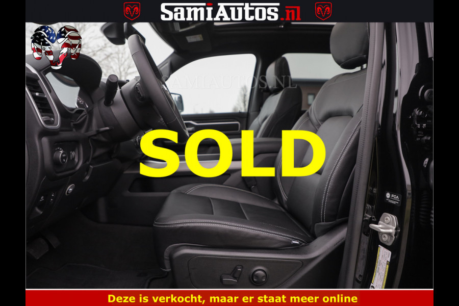 Dodge Ram SPORT | 5.7 V8 4x4 HEMI | PANORAMA DAK | GROOTSCHEM 12 INCH | LPG | Patriot Blue CREW CAB | DUBBELE CABINE | 5 PERSOONS | DC | VOORRAAD NR 2560 - 3327