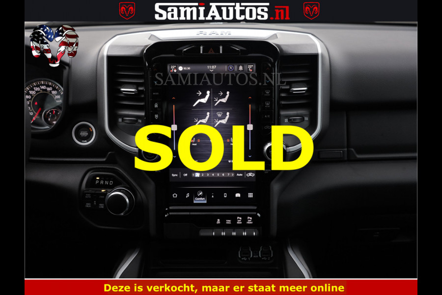 Dodge Ram SPORT | 5.7 V8 4x4 HEMI | PANORAMA DAK | GROOTSCHEM 12 INCH | LPG | Patriot Blue CREW CAB | DUBBELE CABINE | 5 PERSOONS | DC | VOORRAAD NR 2560 - 3327