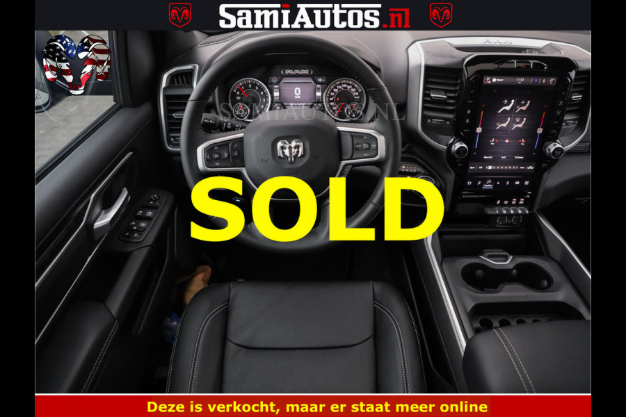 Dodge Ram SPORT | 5.7 V8 4x4 HEMI | PANORAMA DAK | GROOTSCHEM 12 INCH | LPG | Patriot Blue CREW CAB | DUBBELE CABINE | 5 PERSOONS | DC | VOORRAAD NR 2560 - 3327