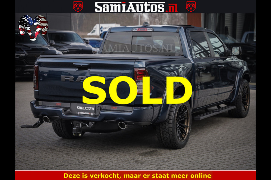 Dodge Ram SPORT | 5.7 V8 4x4 HEMI | PANORAMA DAK | GROOTSCHEM 12 INCH | LPG | Patriot Blue CREW CAB | DUBBELE CABINE | 5 PERSOONS | DC | VOORRAAD NR 2560 - 3327