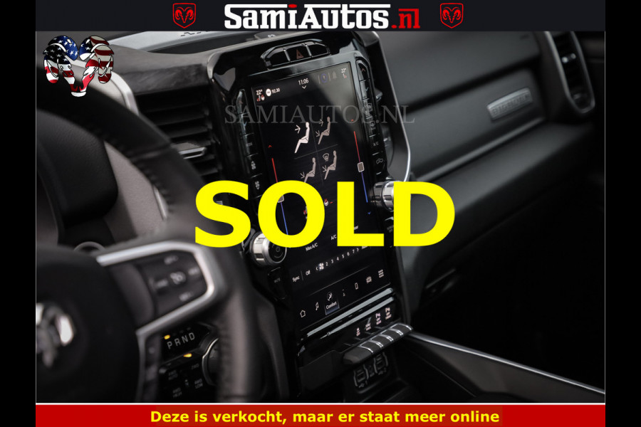 Dodge Ram SPORT | 5.7 V8 4x4 HEMI | PANORAMA DAK | GROOTSCHEM 12 INCH | LPG | Patriot Blue CREW CAB | DUBBELE CABINE | 5 PERSOONS | DC | VOORRAAD NR 2560 - 3327