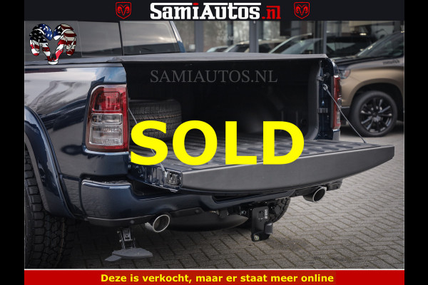 Dodge Ram SPORT | 5.7 V8 4x4 HEMI | PANORAMA DAK | GROOTSCHEM 12 INCH | LPG | Patriot Blue CREW CAB | DUBBELE CABINE | 5 PERSOONS | DC | VOORRAAD NR 2560 - 3327