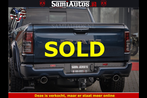 Dodge Ram SPORT | 5.7 V8 4x4 HEMI | PANORAMA DAK | GROOTSCHEM 12 INCH | LPG | Patriot Blue CREW CAB | DUBBELE CABINE | 5 PERSOONS | DC | VOORRAAD NR 2560 - 3327