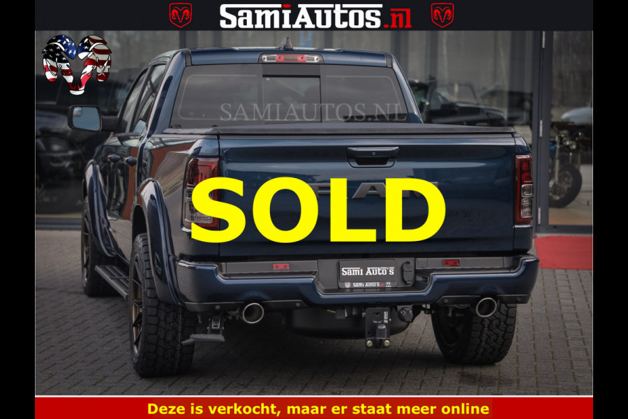 Dodge Ram SPORT | 5.7 V8 4x4 HEMI | PANORAMA DAK | GROOTSCHEM 12 INCH | LPG | Patriot Blue CREW CAB | DUBBELE CABINE | 5 PERSOONS | DC | VOORRAAD NR 2560 - 3327