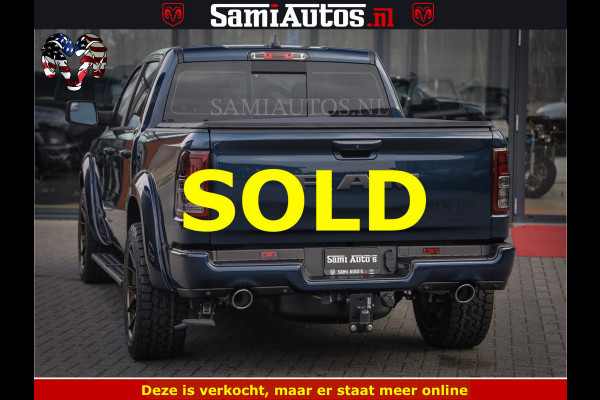 Dodge Ram SPORT | 5.7 V8 4x4 HEMI | PANORAMA DAK | GROOTSCHEM 12 INCH | LPG | Patriot Blue CREW CAB | DUBBELE CABINE | 5 PERSOONS | DC | VOORRAAD NR 2560 - 3327