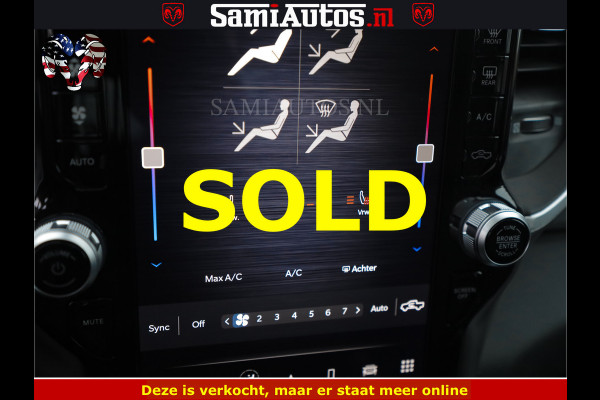 Dodge Ram SPORT | 5.7 V8 4x4 HEMI | PANORAMA DAK | GROOTSCHEM 12 INCH | LPG | Patriot Blue CREW CAB | DUBBELE CABINE | 5 PERSOONS | DC | VOORRAAD NR 2560 - 3327