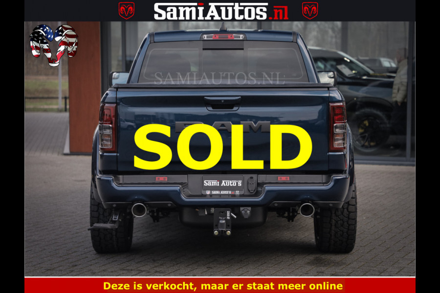 Dodge Ram SPORT | 5.7 V8 4x4 HEMI | PANORAMA DAK | GROOTSCHEM 12 INCH | LPG | Patriot Blue CREW CAB | DUBBELE CABINE | 5 PERSOONS | DC | VOORRAAD NR 2560 - 3327