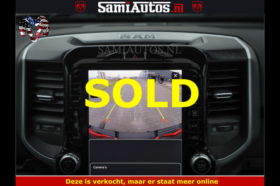 Dodge Ram SPORT | 5.7 V8 4x4 HEMI | PANORAMA DAK | GROOTSCHEM 12 INCH | LPG | Patriot Blue CREW CAB | DUBBELE CABINE | 5 PERSOONS | DC | VOORRAAD NR 2560 - 3327