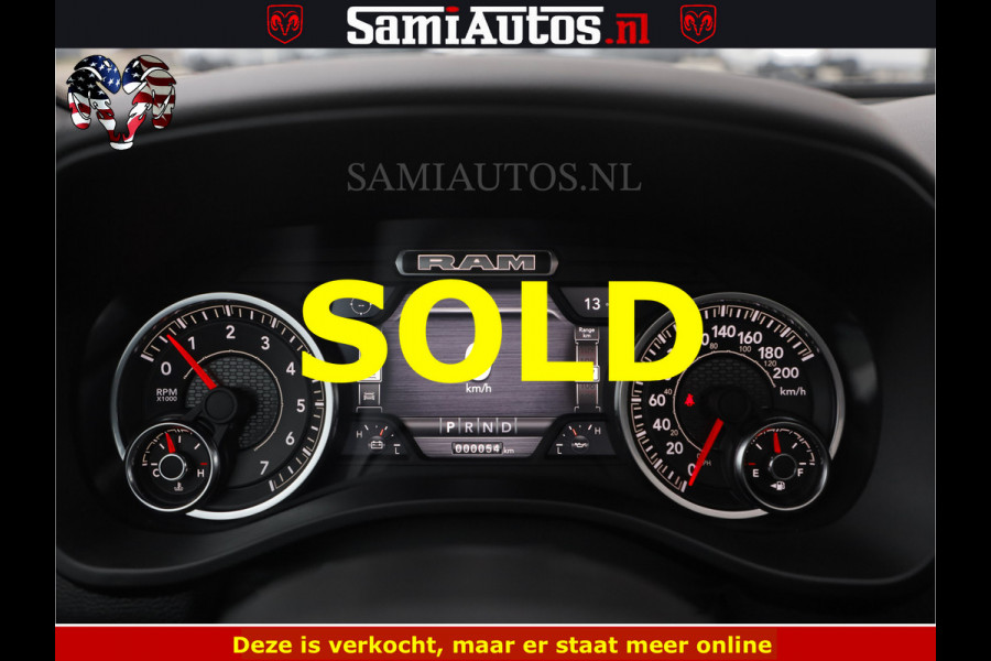 Dodge Ram SPORT | 5.7 V8 4x4 HEMI | PANORAMA DAK | GROOTSCHEM 12 INCH | LPG | Patriot Blue CREW CAB | DUBBELE CABINE | 5 PERSOONS | DC | VOORRAAD NR 2560 - 3327