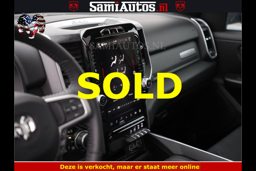 Dodge Ram SPORT | 5.7 V8 4x4 HEMI | PANORAMA DAK | GROOTSCHEM 12 INCH | LPG | Patriot Blue CREW CAB | DUBBELE CABINE | 5 PERSOONS | DC | VOORRAAD NR 2560 - 3327