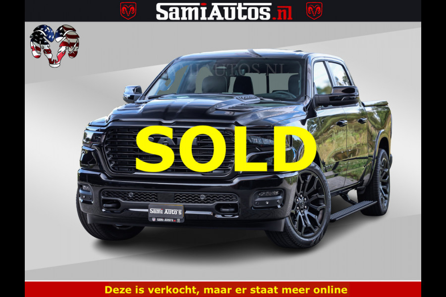 Dodge Ram 1500 Night Premium | Full Option | De Meest Luxe Pick-Up in zijn Klasse | Comfortabele Dubbele Cabine met Royale 5 Zitplaatsen | BPM vrij | Nu Leverbaar uit Voorraad | Voorraad Nr 2285 - 7648