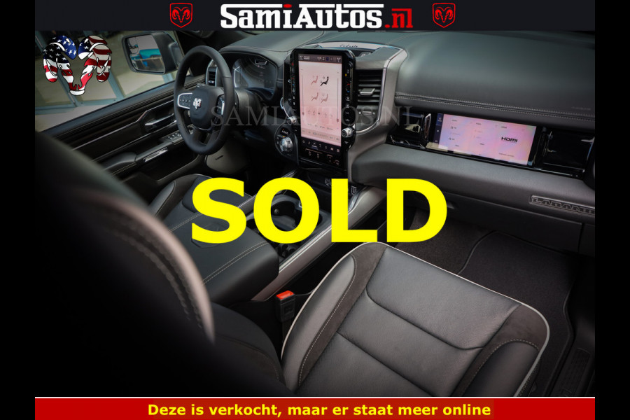 Dodge Ram 1500 Night Premium | Full Option | De Meest Luxe Pick-Up in zijn Klasse | Comfortabele Dubbele Cabine met Royale 5 Zitplaatsen | BPM vrij | Nu Leverbaar uit Voorraad | Voorraad Nr 2285 - 7648