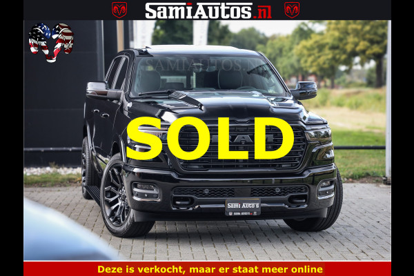 Dodge Ram 1500 Night Premium | Full Option | De Meest Luxe Pick-Up in zijn Klasse | Comfortabele Dubbele Cabine met Royale 5 Zitplaatsen | BPM vrij | Nu Leverbaar uit Voorraad | Voorraad Nr 2285 - 7648