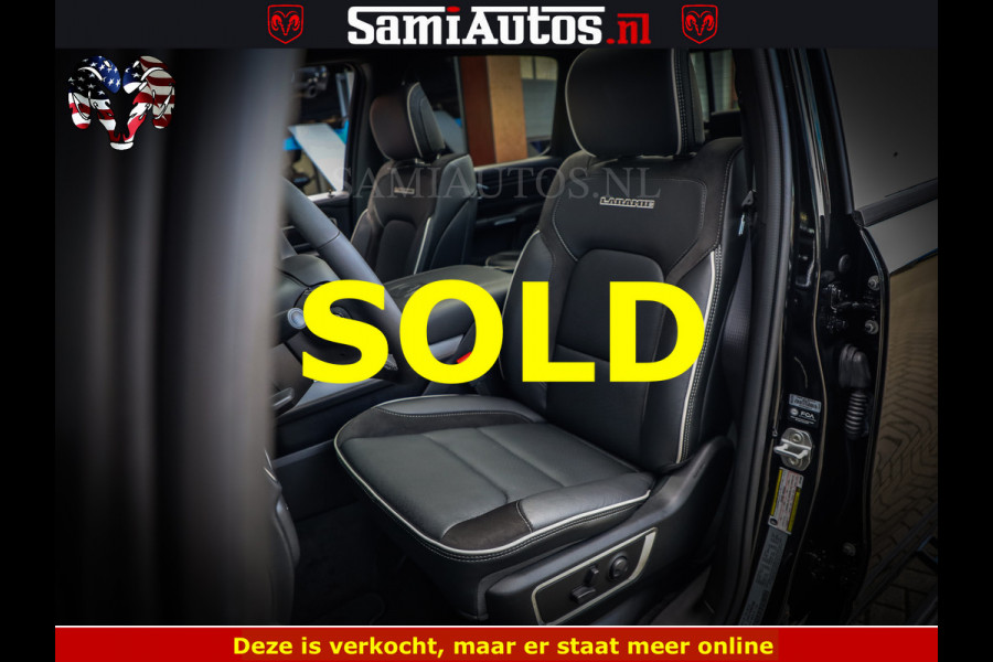 Dodge Ram 1500 Night Premium | Full Option | De Meest Luxe Pick-Up in zijn Klasse | Comfortabele Dubbele Cabine met Royale 5 Zitplaatsen | BPM vrij | Nu Leverbaar uit Voorraad | Voorraad Nr 2285 - 7648