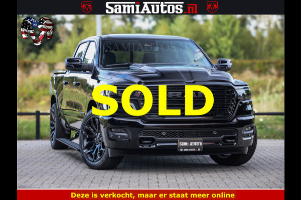 Dodge Ram 1500 Night Premium | Full Option | De Meest Luxe Pick-Up in zijn Klasse | Comfortabele Dubbele Cabine met Royale 5 Zitplaatsen | BPM vrij | Nu Leverbaar uit Voorraad | Voorraad Nr 2285 - 7648