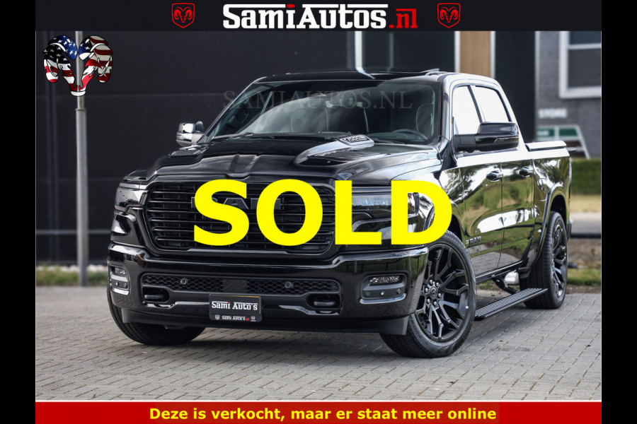 Dodge Ram 1500 Night Premium | Full Option | De Meest Luxe Pick-Up in zijn Klasse | Comfortabele Dubbele Cabine met Royale 5 Zitplaatsen | BPM vrij | Nu Leverbaar uit Voorraad | Voorraad Nr 2285 - 7648