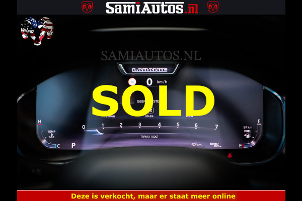 Dodge Ram 1500 Night Premium | Full Option | De Meest Luxe Pick-Up in zijn Klasse | Comfortabele Dubbele Cabine met Royale 5 Zitplaatsen | BPM vrij | Nu Leverbaar uit Voorraad | Voorraad Nr 2285 - 7648