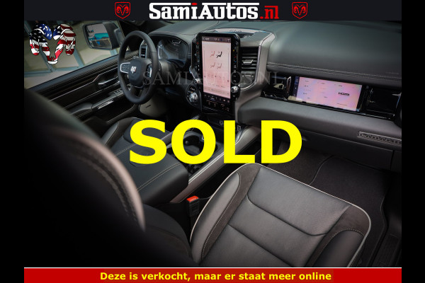 Dodge Ram 1500 Night Premium | Full Option | Eerste Eigenaar | De Meest Luxe Pick-Up in zijn Klasse | Comfortabele Dubbele Cabine met Royale 5 Zitplaatsen | Bom Vol |