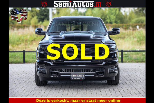 Dodge Ram 1500 Night Premium | Full Option | Eerste Eigenaar | De Meest Luxe Pick-Up in zijn Klasse | Comfortabele Dubbele Cabine met Royale 5 Zitplaatsen | Bom Vol |