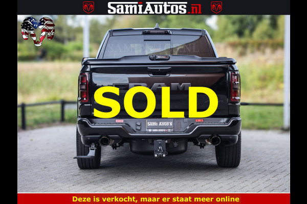 Dodge Ram 1500 Night Premium | Full Option | Eerste Eigenaar | De Meest Luxe Pick-Up in zijn Klasse | Comfortabele Dubbele Cabine met Royale 5 Zitplaatsen | Bom Vol |
