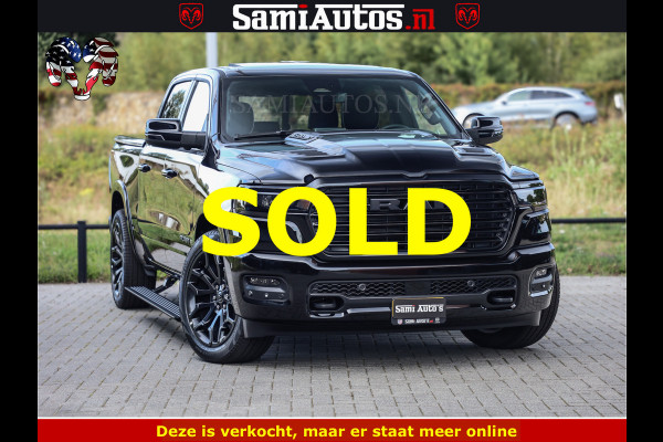 Dodge Ram 1500 Night Premium | Full Option | Eerste Eigenaar | De Meest Luxe Pick-Up in zijn Klasse | Comfortabele Dubbele Cabine met Royale 5 Zitplaatsen | Bom Vol |