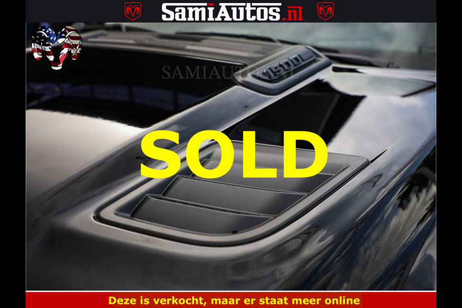 Dodge Ram 1500 Night Premium | Full Option | Eerste Eigenaar | De Meest Luxe Pick-Up in zijn Klasse | Comfortabele Dubbele Cabine met Royale 5 Zitplaatsen | Bom Vol |