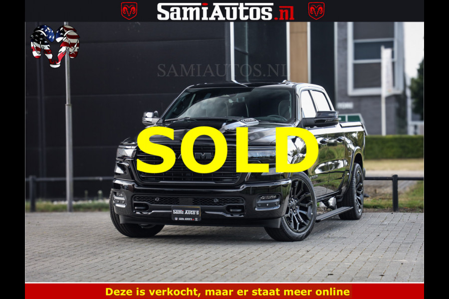 Dodge Ram 1500 Night Premium | Full Option | Eerste Eigenaar | De Meest Luxe Pick-Up in zijn Klasse | Comfortabele Dubbele Cabine met Royale 5 Zitplaatsen | Bom Vol |