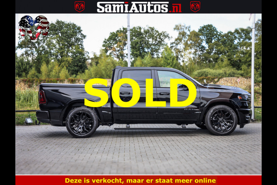 Dodge Ram 1500 Night Premium | Full Option | Eerste Eigenaar | De Meest Luxe Pick-Up in zijn Klasse | Comfortabele Dubbele Cabine met Royale 5 Zitplaatsen | Bom Vol |