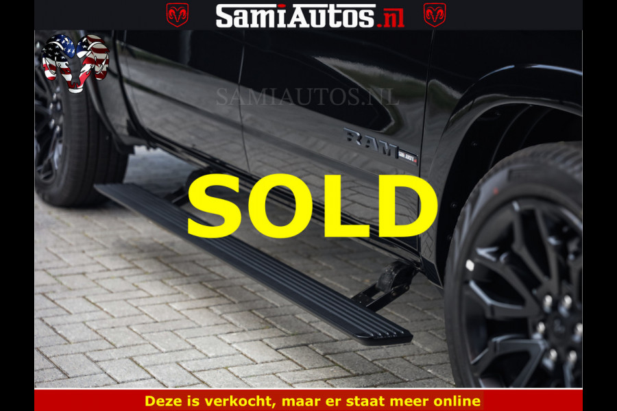 Dodge Ram 1500 Night Premium | Full Option | Eerste Eigenaar | De Meest Luxe Pick-Up in zijn Klasse | Comfortabele Dubbele Cabine met Royale 5 Zitplaatsen | Bom Vol |